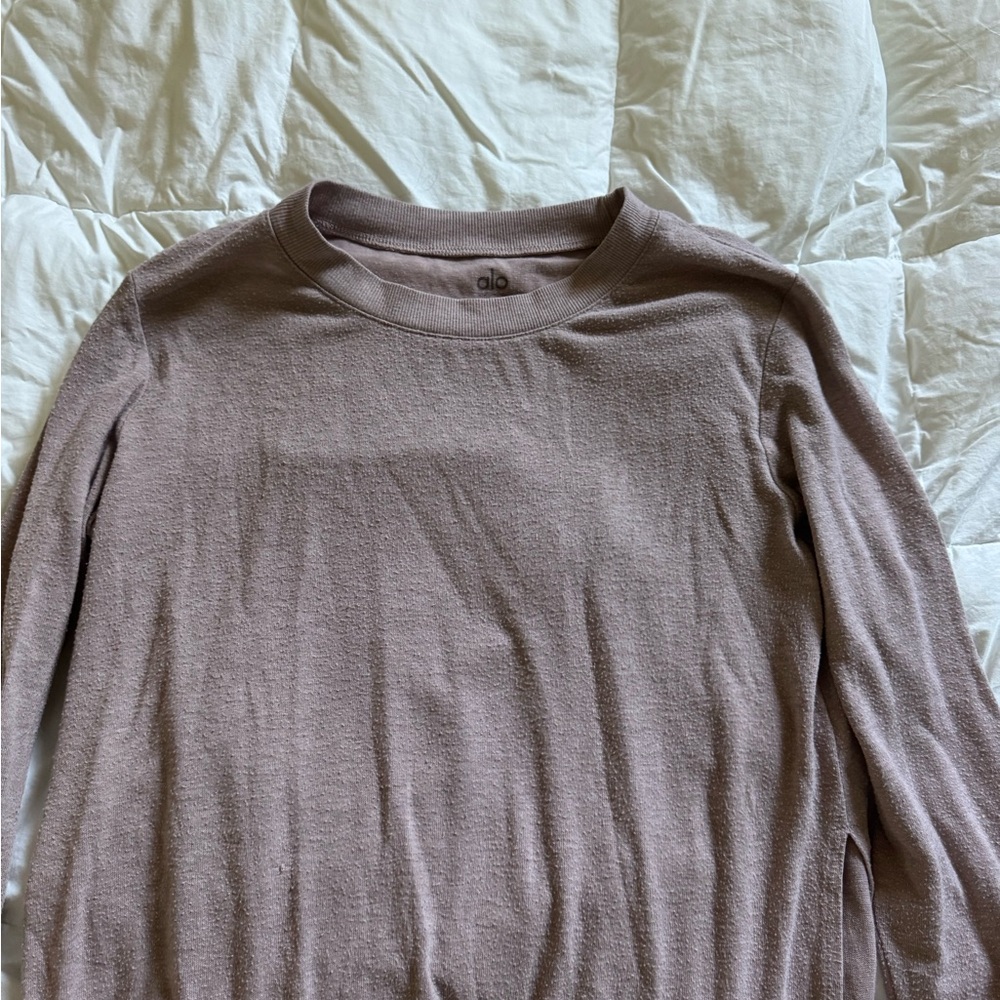 ALO Yoga Mauve Sweatshirt